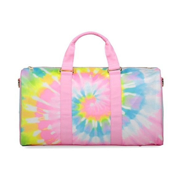 STONEY CLOVER LANE Mini Pastel Tie-Dye Duffle Bag - Picture 2 of 3